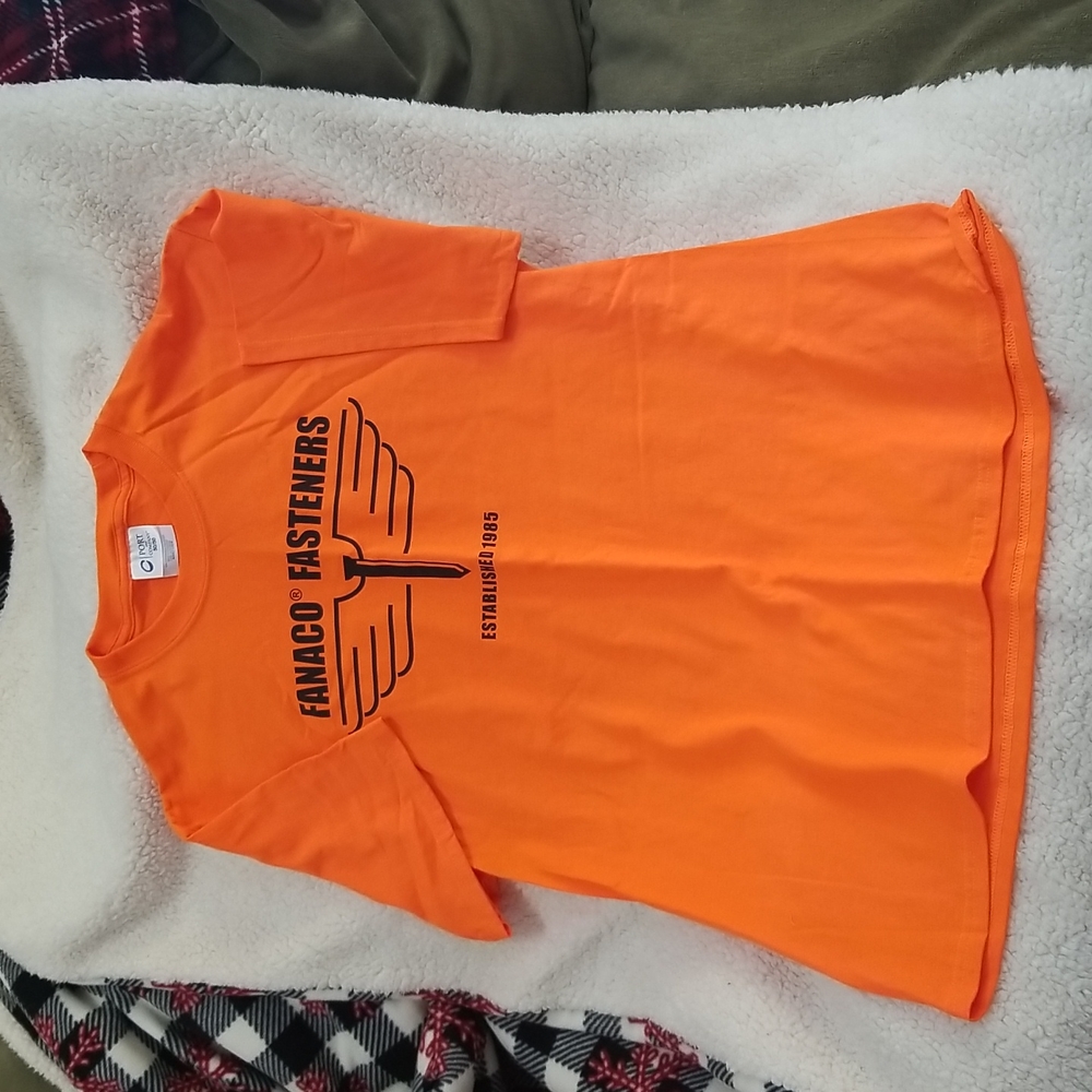 👕PORT CO ORANGE T-SHIRT - Picture 2 of 6